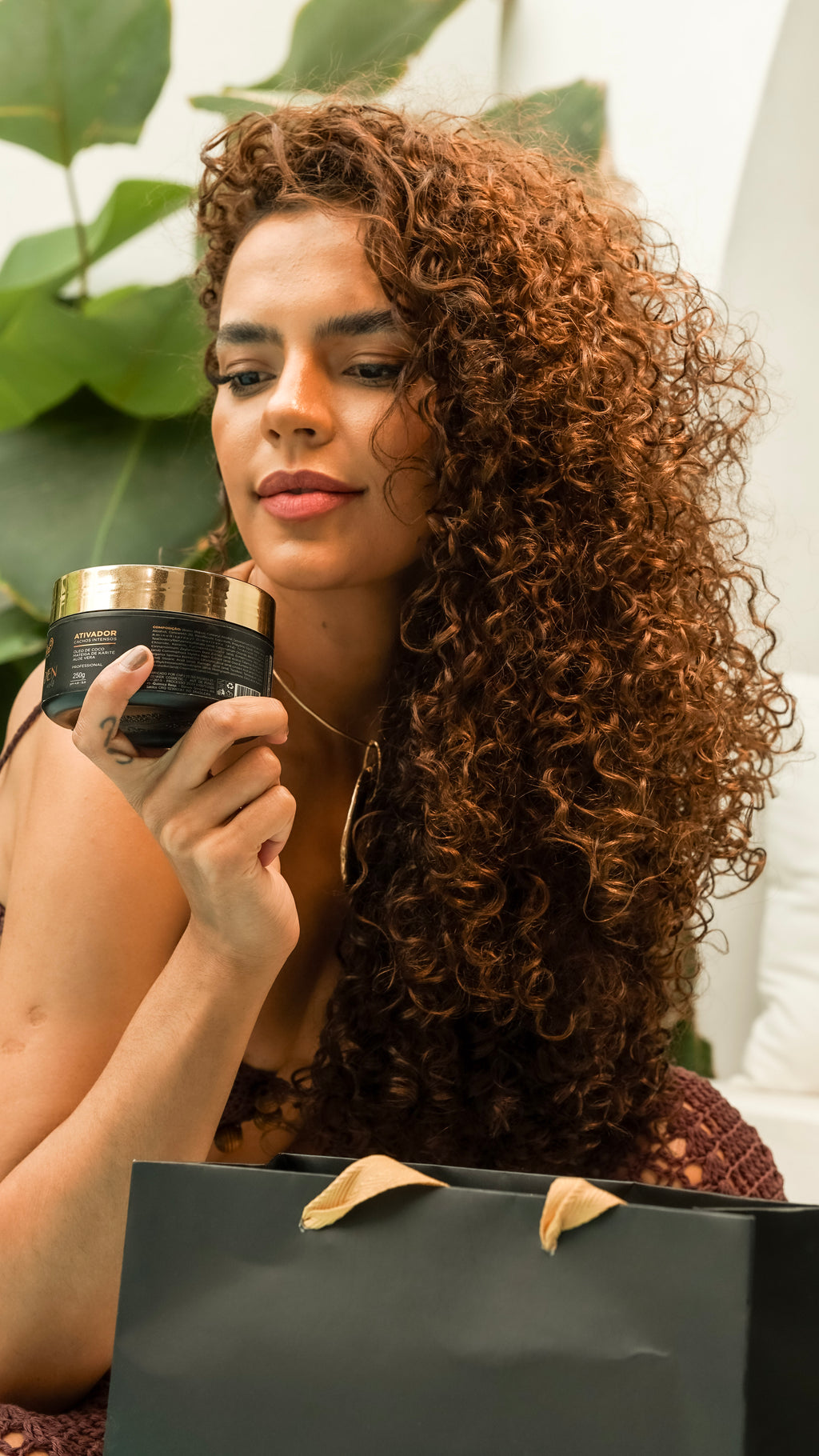 Ativador de Cachos Golden Curls (500g) - Tuelle Hair