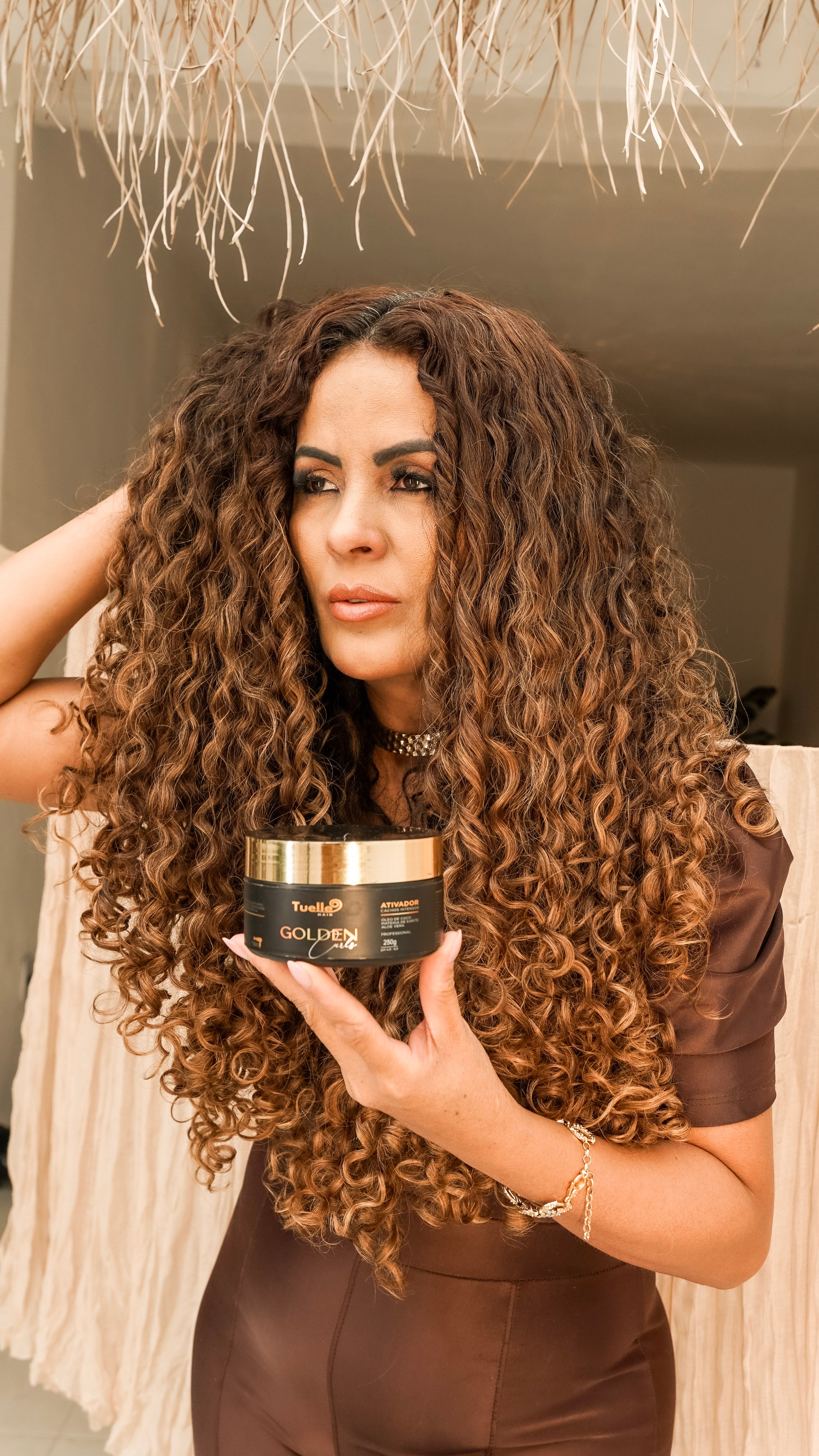 Ativador de Cachos Golden Curls (250g)