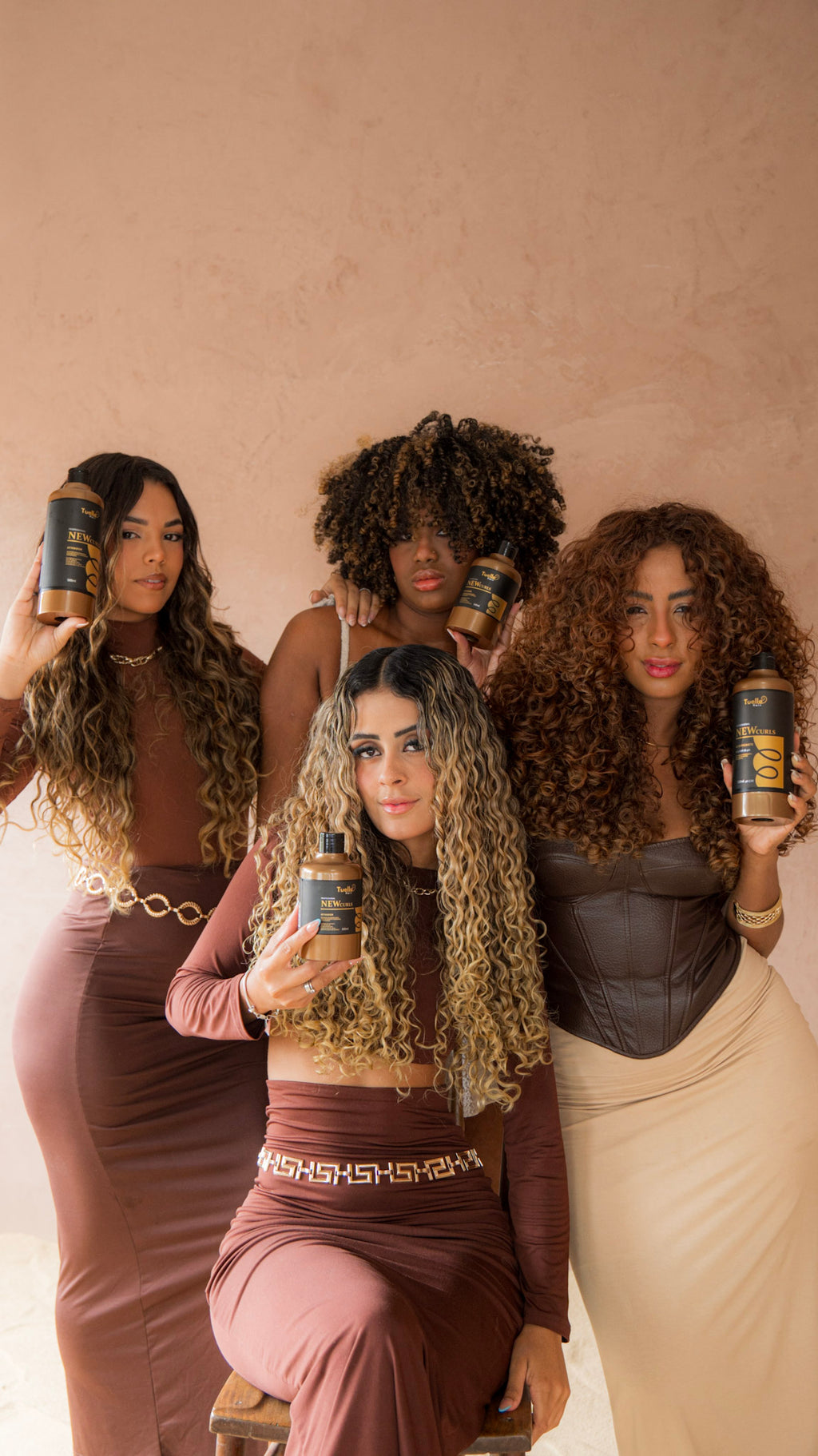 Kit New Curls 500ml - Tuelle Hair