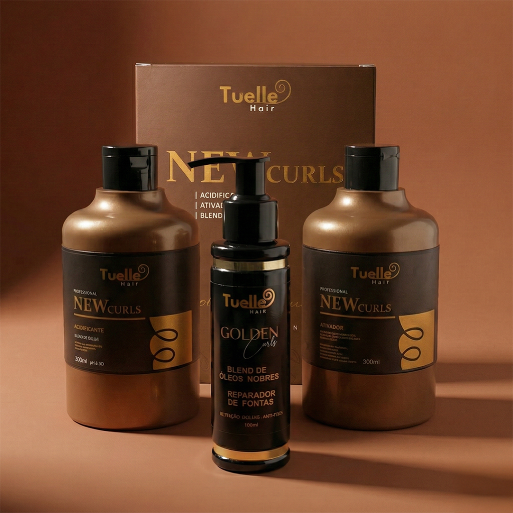 Kit New Curls 300ml - Tuelle Hair